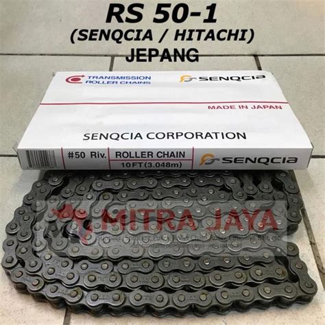 Jual Roller Chain Senqcia Hitachi Rs Rantai Jepang Rante