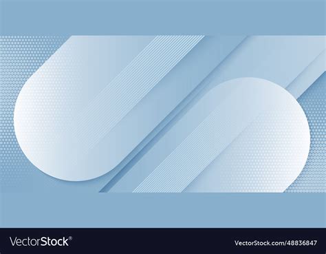 Abstract elegant white and blue gradient Vector Image