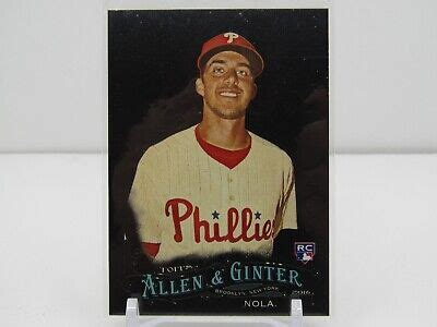 Aaron Nola Topps Allen Ginter X Rookie Card Rc Philadelphia