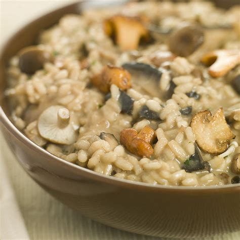 Recette Risotto Aux Champignons Des Bois