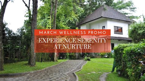 Experience Serenity At Nurture Nurture Wellness Village