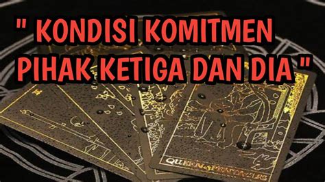 KONDISI KOMITMEN PIHAK KETIGA DAN DIA YouTube