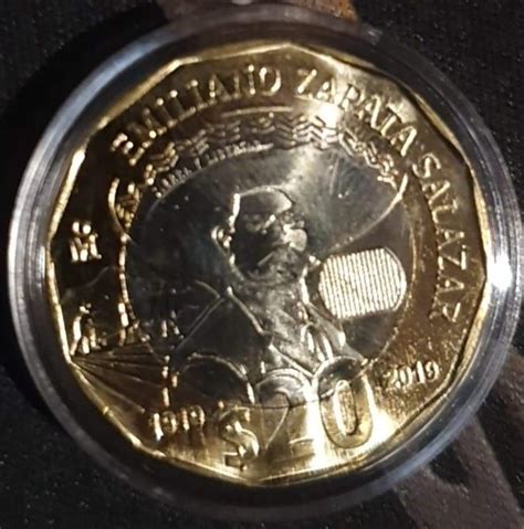 5 Nuevas Monedas 20 Pesos Independencia Tenochtitlán Zapata Envío gratis