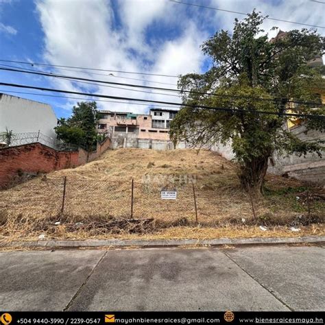 Terreno En Venta En Tegucigalpa Francisco Moraz N U D