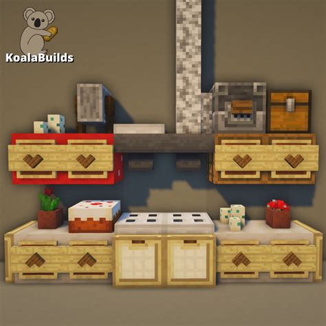 Minecraft Cozy Cute Kitchen Design Made By Koalabuilds Minecraft