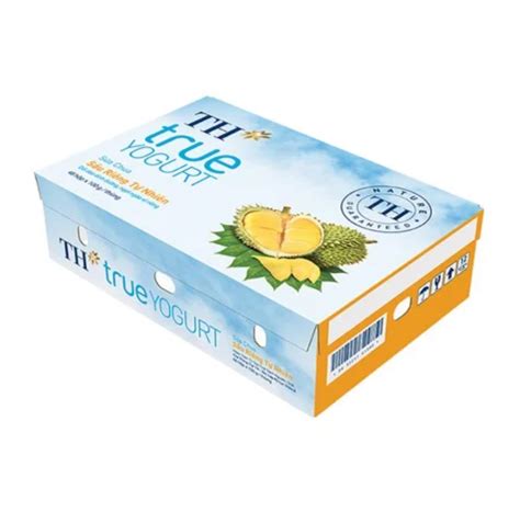 Thùng 48 hộp sữa chua ăn sầu riêng tự nhiên TH True Yogurt 100g