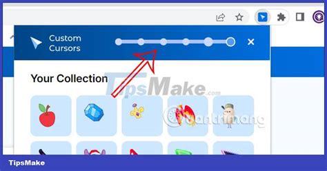 How to change mouse pointer on Google Chrome - Personalize mouse pointer - TipsMake.com