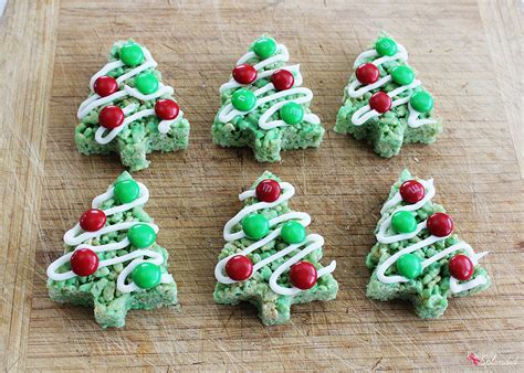 Christmas Tree Rice Krispies Treat Pops Easy Holiday Treat Idea