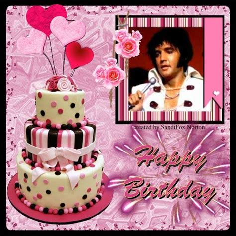 Elvis Presley Virtual Birthday Cards In 2020 Virtual Birthday Cards