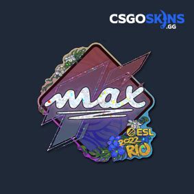 Sticker Max Glitter Rio Csgoskins Gg