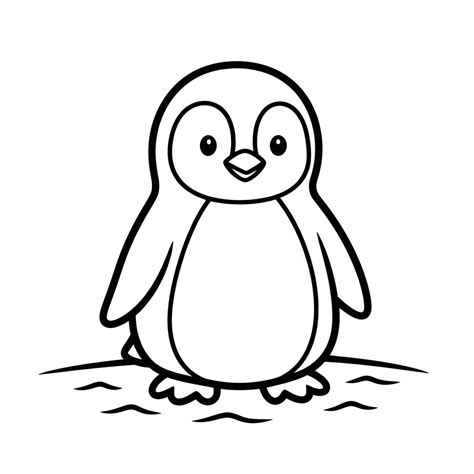 Pinguins Para Desenhar - 22 desenhos para colorir de pinguins - PDFs para imprimir grátis