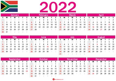 Public Holidays 2022 Calendar South Africa 2023 Printable Calendar