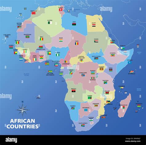 Mapa Político Africa Mapas De El Orden Mundial EOM