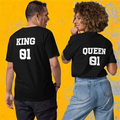 Poleras Para Parejas King And Queen Regalos Originales