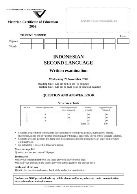 Pdf Indonesian Second Language Dokumen Tips