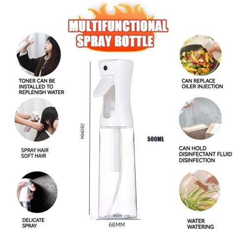 200 300 500ML Hairdressing Spray Bottle Empty Bottle Refillable Mist