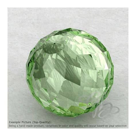 Green Amethyst Round Shape Calibrated Beads