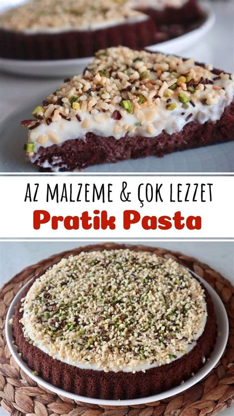 Az Malzemeli Çok Lezzetli Pratik Pasta Tarifi