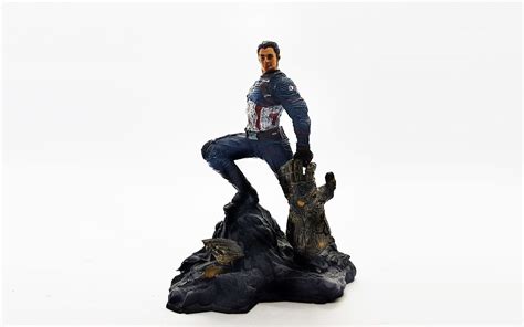 Descargar Archivo Stl Captain America Avengers Endgame Gauntlet Statue