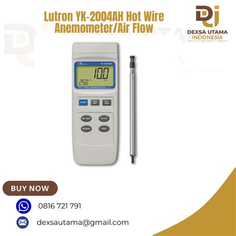 Lutron YK 2004AH Hot Wire Anemometer Air Flow