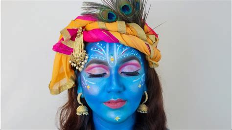 Lord Krishna Make Up Janmashtami Special Krishna Makeup Pratiksha