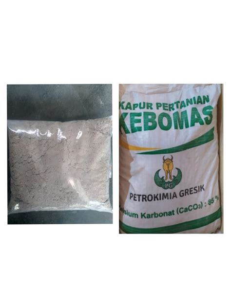 KAPUR PERTANIAN KAPTAN DOLOMIT DOLOMITE KEBOMAS PETRO REPACK 1 KG