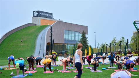 Yoga At Titletown Near Lambeau Field