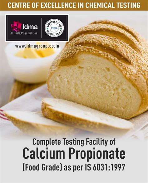 Calcium Propionate Food Grade At 8000 Sample In Panchkula ID