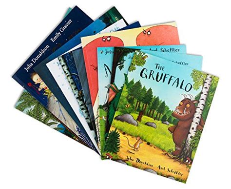 Julia Donaldson X 10 Book Set Collection Pack Includes Room On The Broom Julia Donaldson