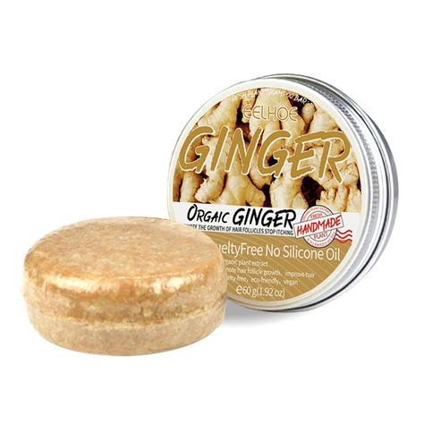 EELHOE 60g Hair Loss Ginger Shampoo Bar Increasing Ubuy India