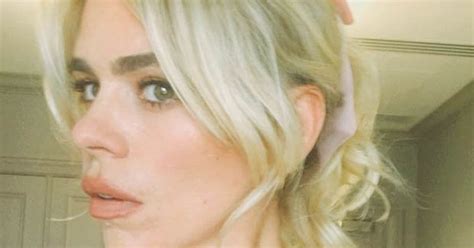 Billie Piper Oozes Glamour In Plunging Ruffled Dress Daily Star