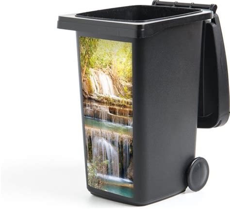 Container Sticker Zon Waterval Landschap X Cm Kliko Sticker