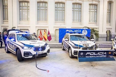 Madrid Police Force Gets Electrified Bmw Vehicles