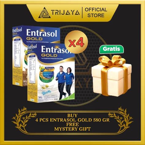 Jual Entrasol Gold 580 Gr 560 Gr Vanilla Vanila Chocolate Coklat