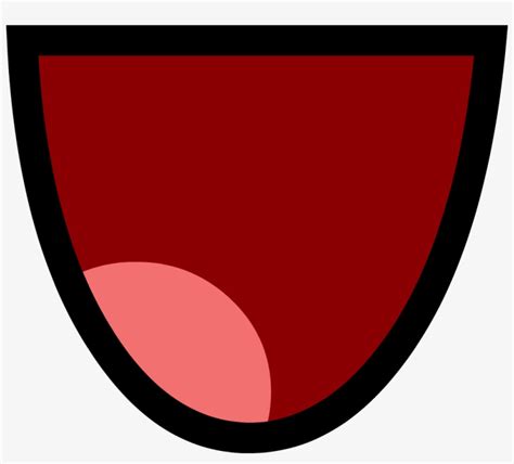 Bfdi Mouth Image Frown Big Mouth Bfdipng Object Shows