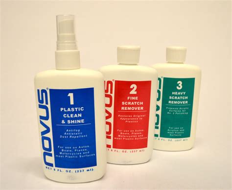 Novus 7100 Plastic Polish Kit 8 Oz Aquatic Equipment And Design Inc