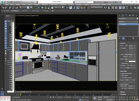 Cocina Visualización 3d Creativo Agencia De Diseño