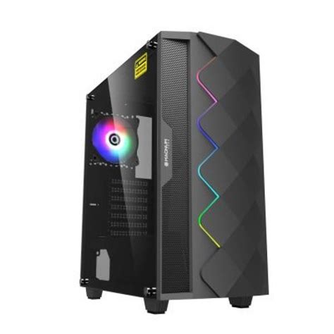 Gabinete Gamer Magnum Tech Gm Sin Fuente No Incluye Fan Cooler Tra