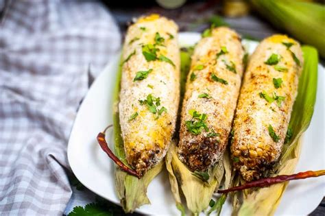 Air Fryer Corn Elote All Ways Delicious