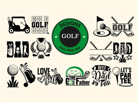 Golf Svg Golf Svg Bundle Golf Cut File Golf Clipart Cricut Golf