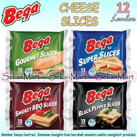 Jual Bega Cheese Slices Keju Lembaran Australia Isi 12 Lembar Super