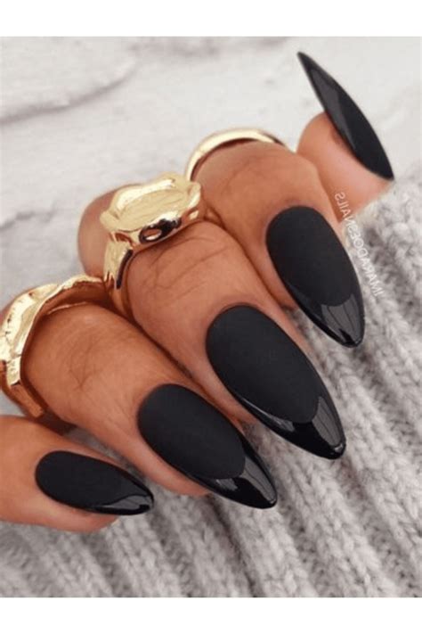 Best Black Stiletto Nails Designs For Your Halloween Artofit