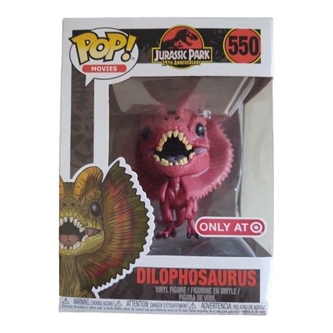 Jurassic Park Th Anniversary Target Exclusive Red Dilophosaurus Funko