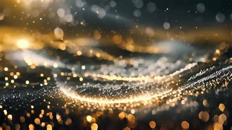 Glitter Lights Background Gold Silver Diamonds Celebration