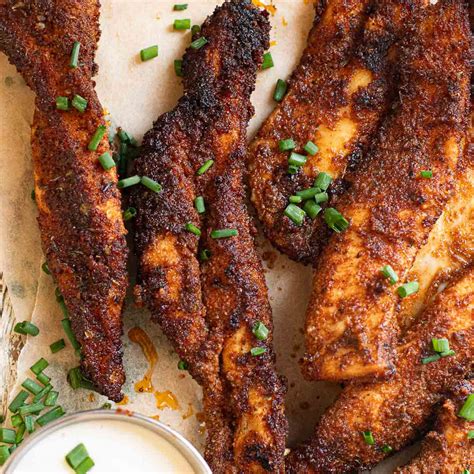 Blackened Chicken Tenders Recipe Popeyes Copycat