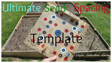 Square Foot Gardening Template Free Printable