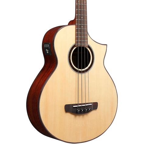 Ibanez Aew Series Aewb20nt Acoustic Electric Bass Guitar Musicians Friend