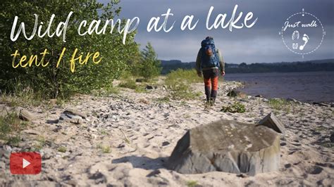 Wild Camp At A Lake Biwak Nad Jeziorem Youtube