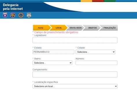 Como fazer o boletim de ocorrência na Delegacia da internet