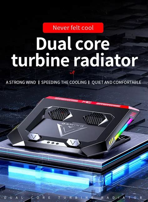 Laptop Cooler Levels Gaming Radiator Cooler Para Adjust Laptop